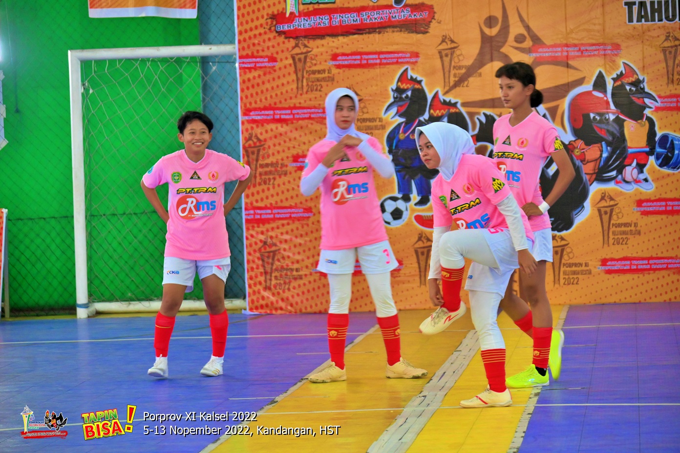 Tim Futsal Putri Asal Tapin ini Incar Kemenangan di Laga Perdana Linus Putaran Nasional