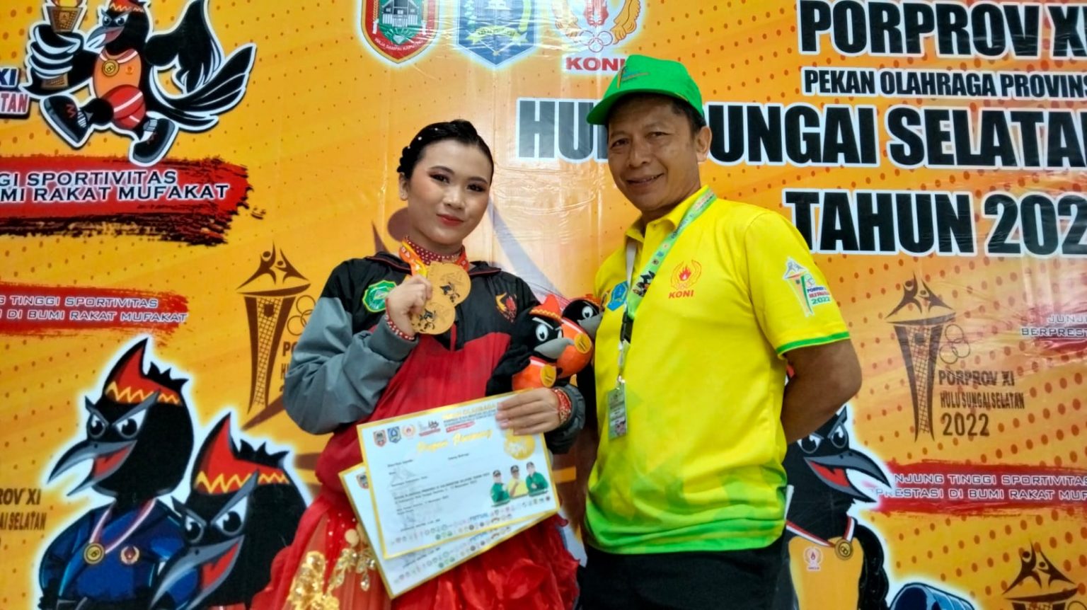 Kabupaten Tapin Raih Dua Emas Cabor Dancesport, Ketua IODI Kalsel : Persaingan Semakin Ketat