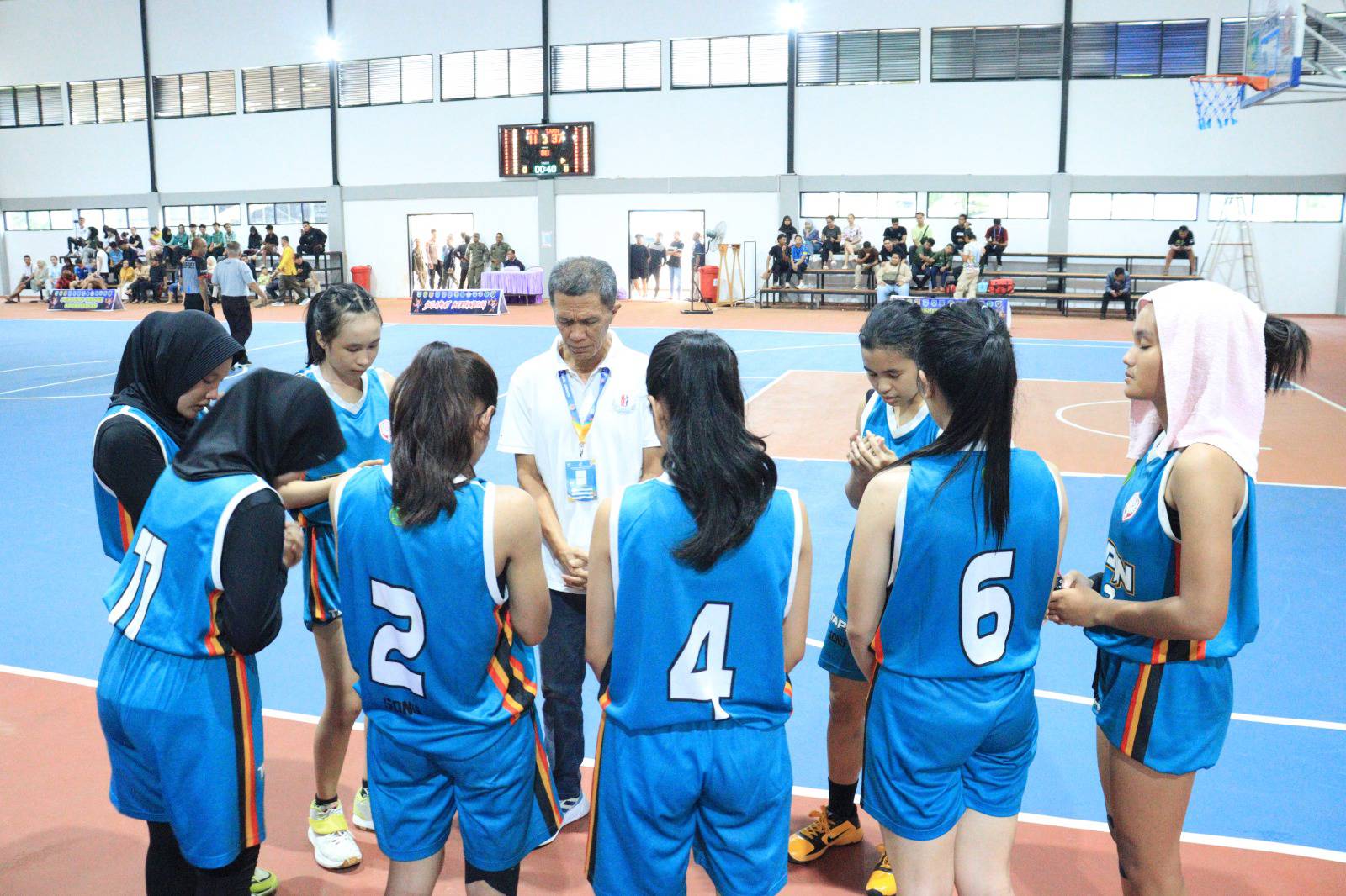 Tim Basket Wanita Tapin Tampil di PORPROV Kalsel 2025 di Tanah Laut